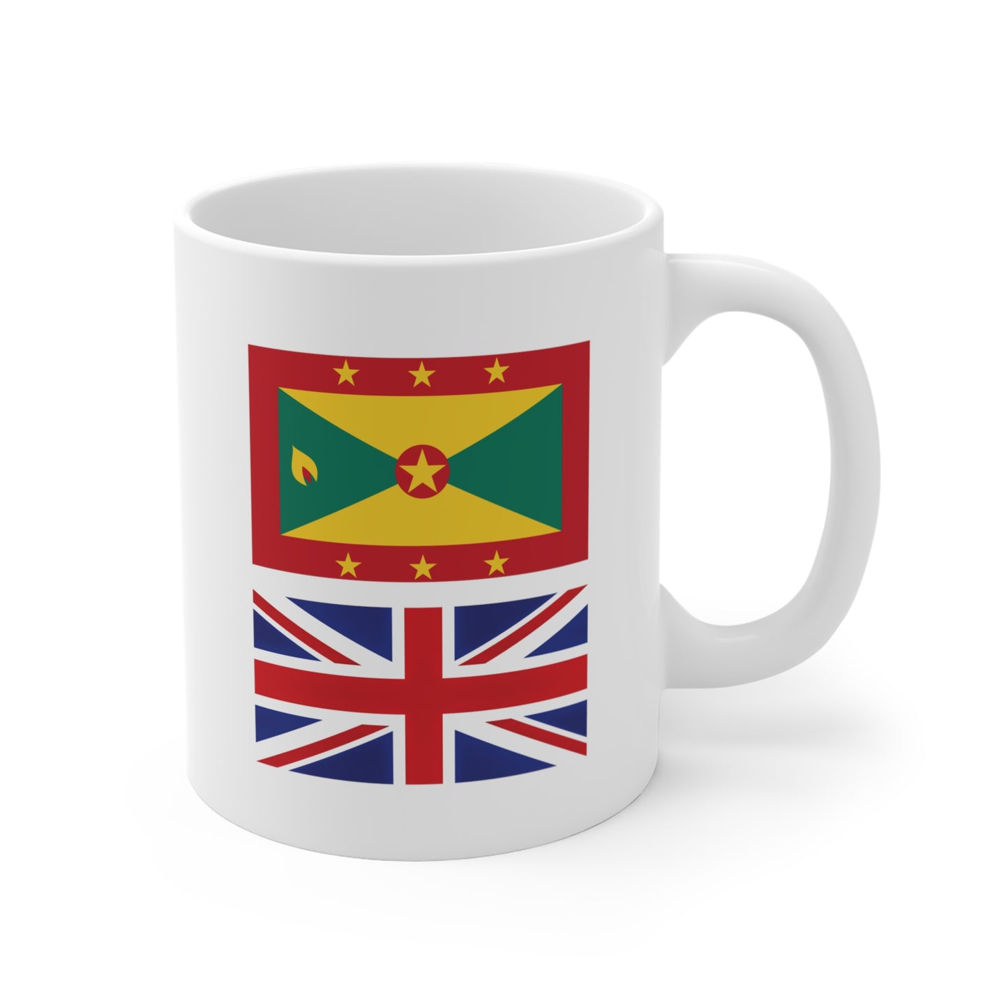 My DNA Mug 11oz (#M002) | Grenada, UK (Mixed West Indian Heritage)