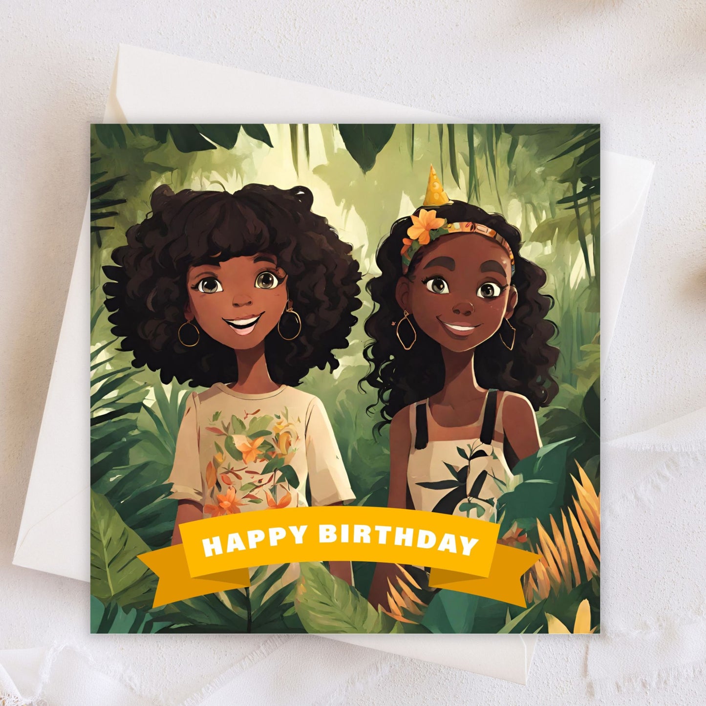 Happy Birthday Greeting Card (Blank Inside) #GC021 | Free UK Delivery