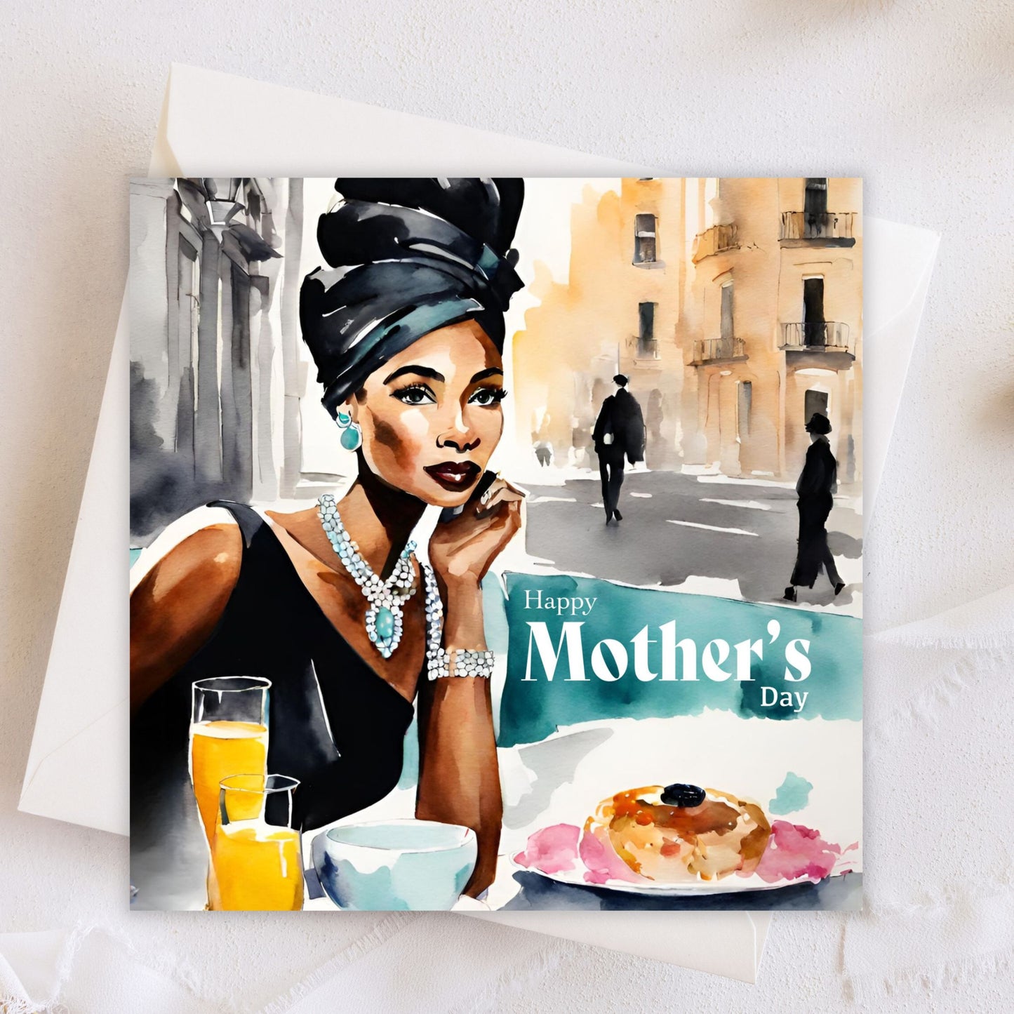 Happy Mother's Day Greeting Card (Blank Inside) #GC030 | Free UK Delivery