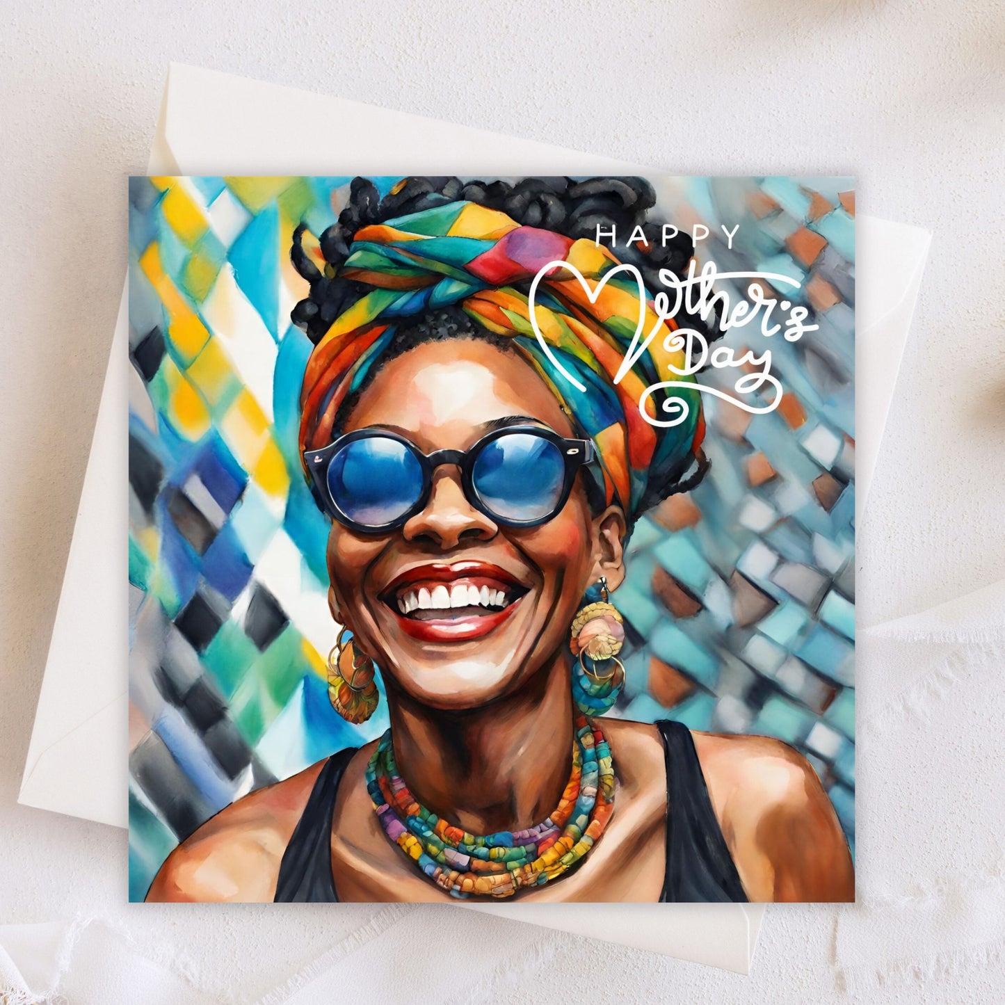 Happy Mother's Day Greeting Card (Blank Inside) #GC033 | Free UK Delivery