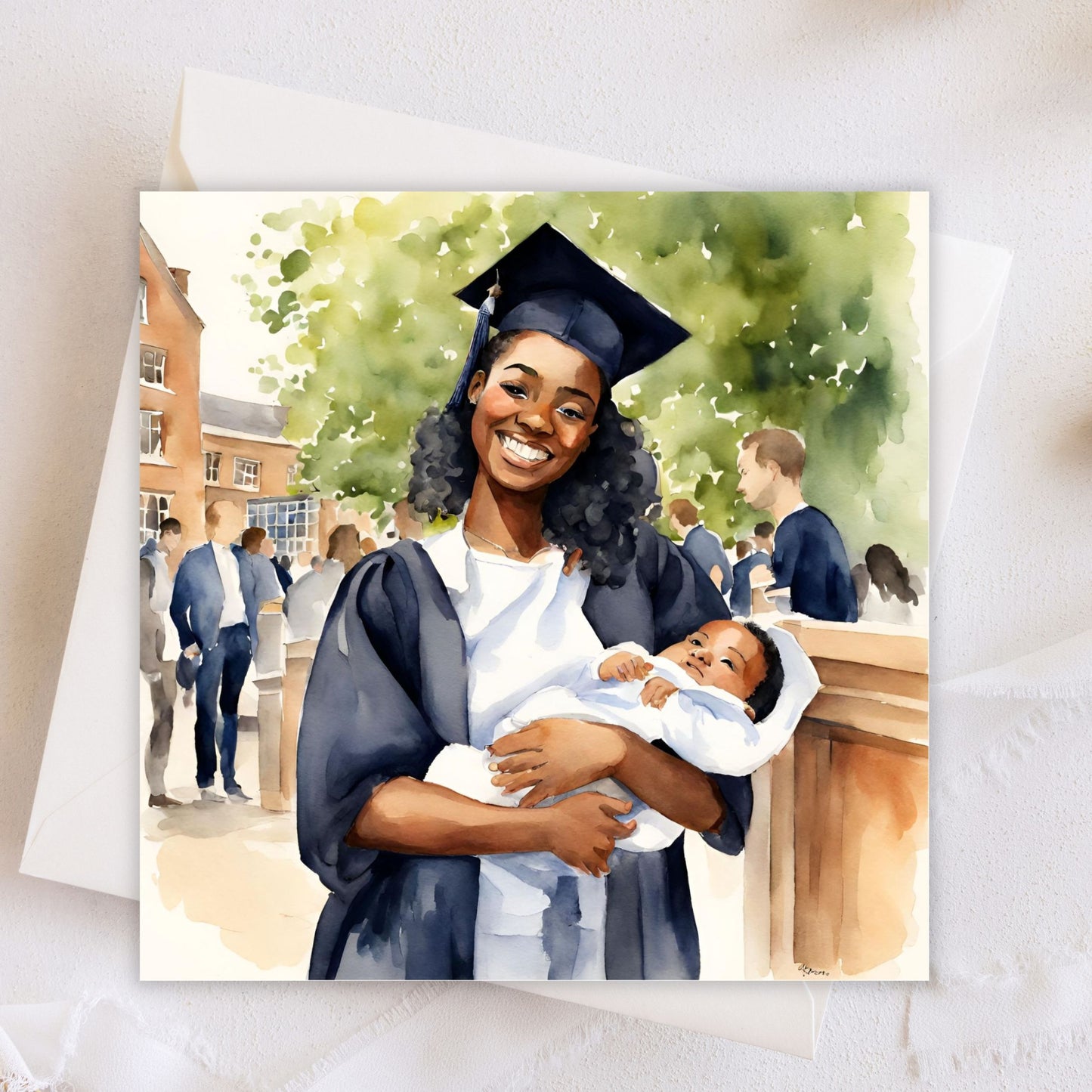 Happy Graduation | Greeting Card (Blank Inside) #GC043 | Free UK Delivery