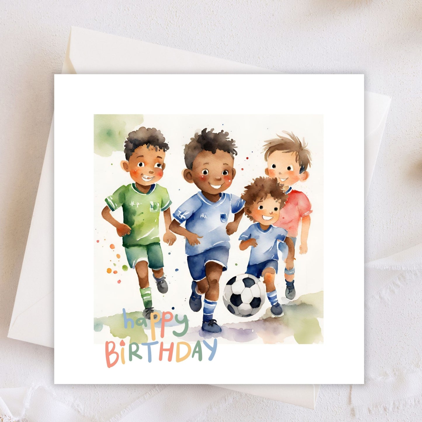 Happy Birthday Greeting Card (Blank Inside) #GC016 | Free UK Delivery